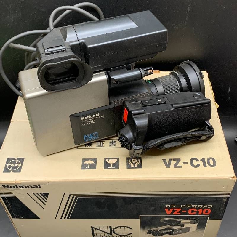 S490ナショナル カラービデオカメラ VZ-C10 中古品 小型カラービデオ