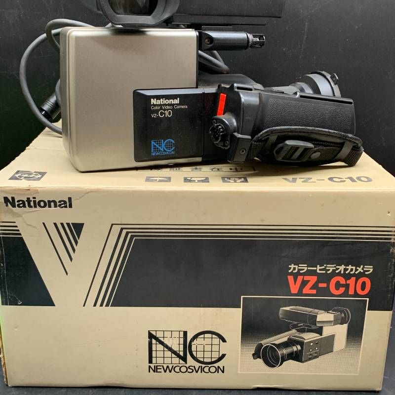 S490ナショナル カラービデオカメラ VZ-C10 中古品 小型カラービデオ