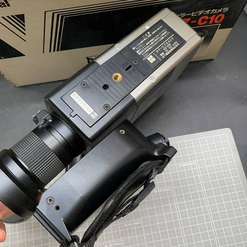 S490ナショナル カラービデオカメラ VZ-C10 中古品 小型カラービデオ