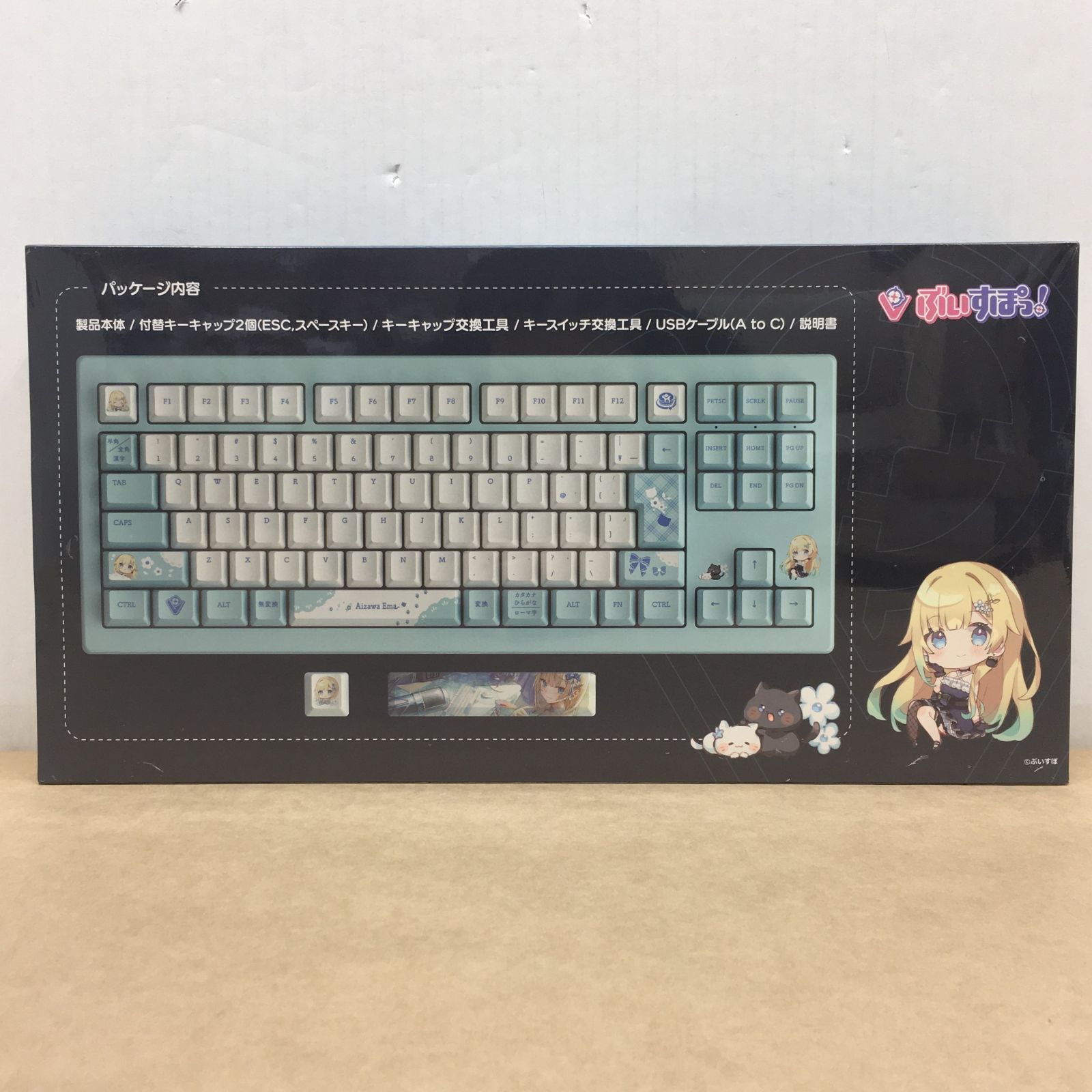VSPOGEAR ゲーミングキーボード 藍沢エマ VSPO! GEAR ゲーミングキーボード