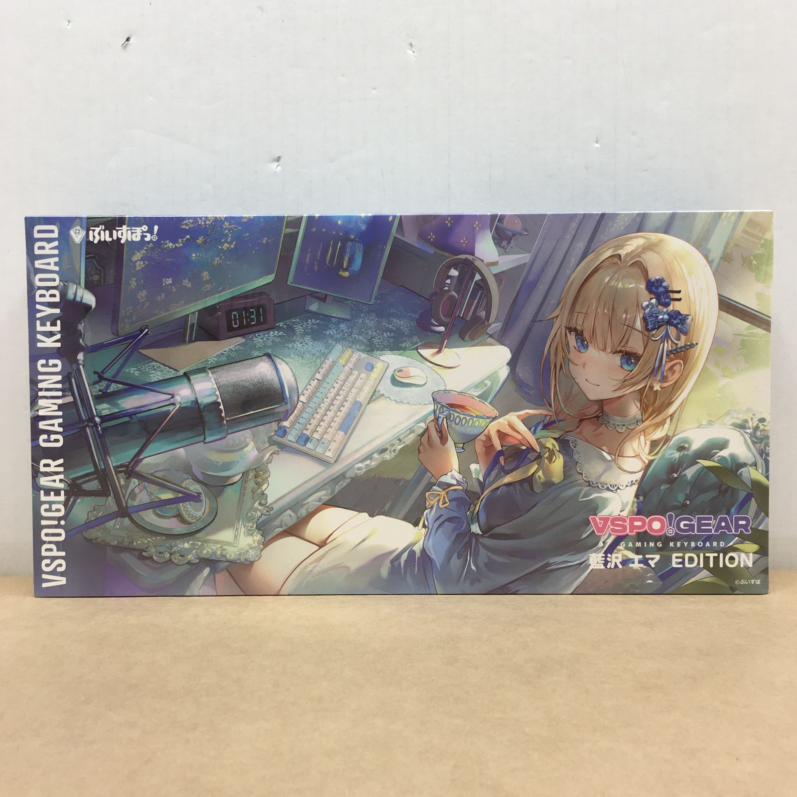 VSPO!GEAR ゲーミング　キーボード　完備品　藍沢　エマ　ぶいすぽっ！ VSPO!GEAR ゲーミング キーボード 藍沢エマ ぶいすぽっ！ - メルカリ