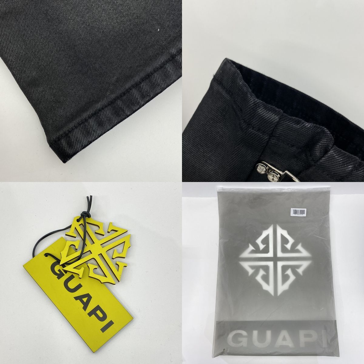 GUAPI グアピ AVIATION CLASP DENIM デニムパンツ サイズ:30 ※中古 