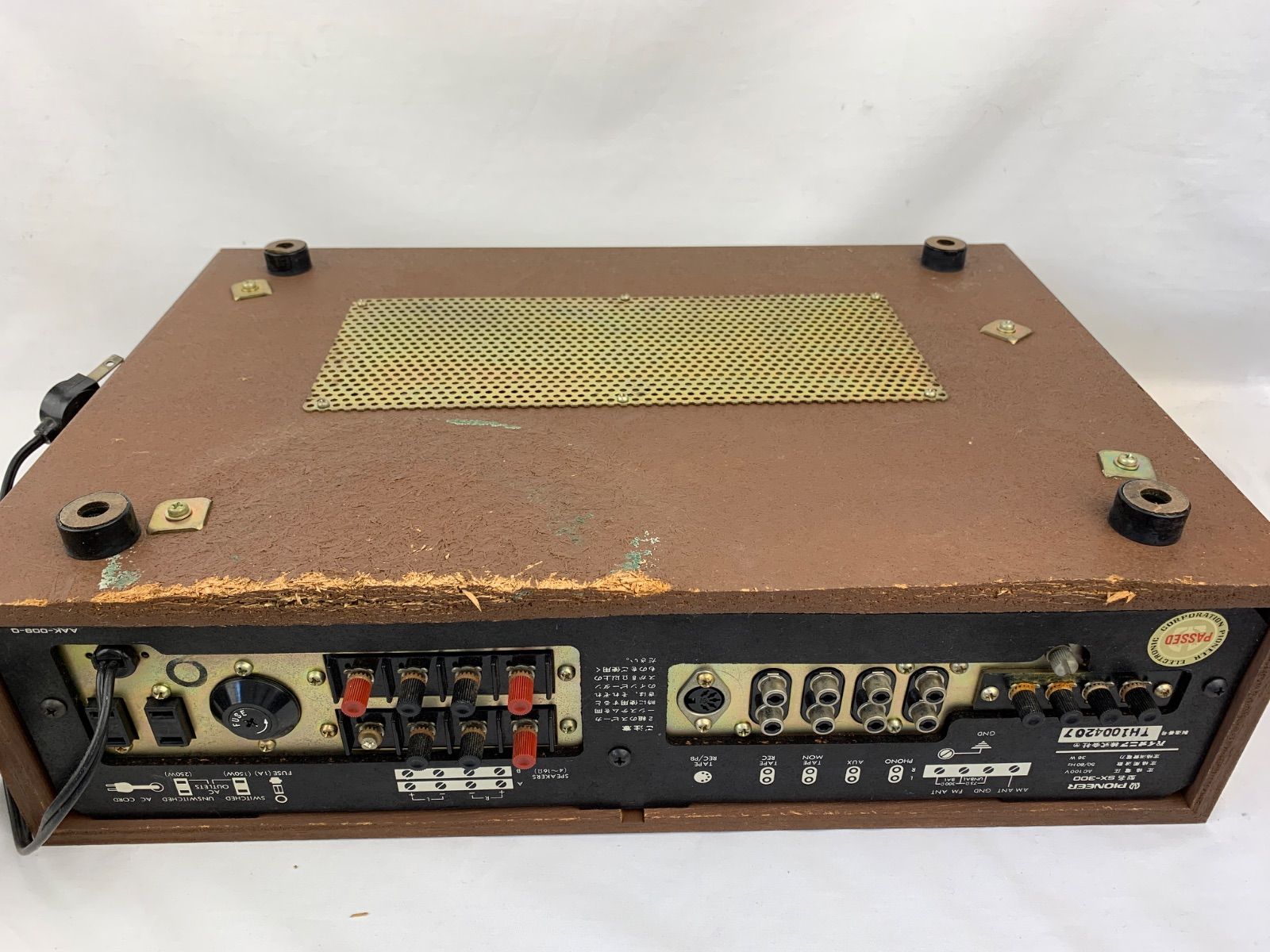 B-12.パイオニア（Pioneer）ビンテージステレオレシーバー「SX-300