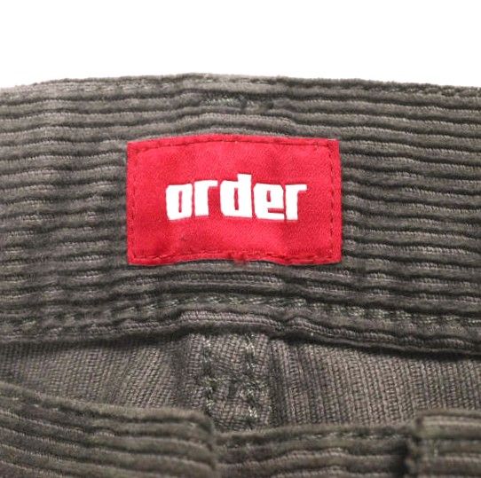order オーダー loose corduroy pants ルーズコーデュロイパンツ order 