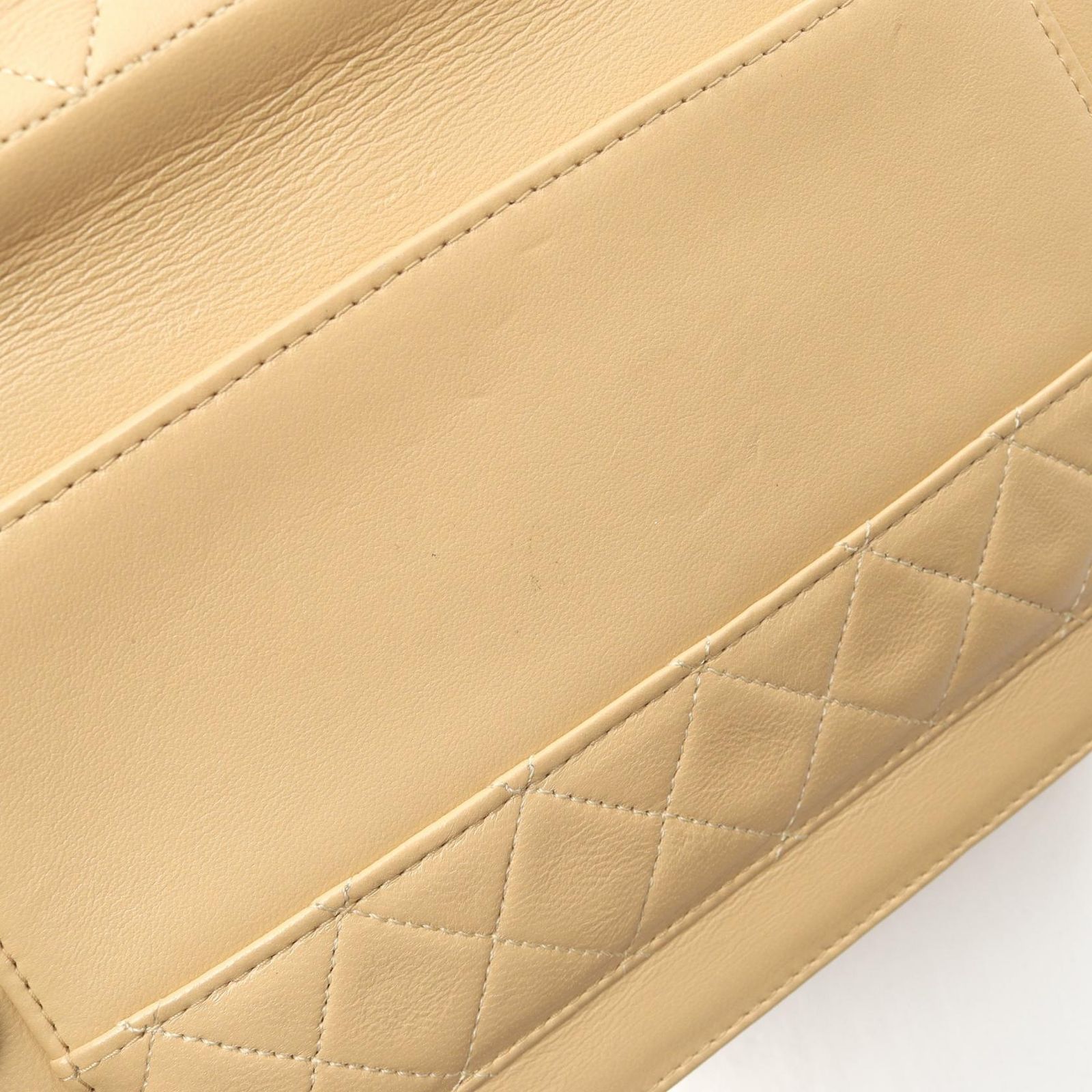 シャネル CHANEL ショルダーバッグ マトラッセ ヴィンテージ ベージュ 