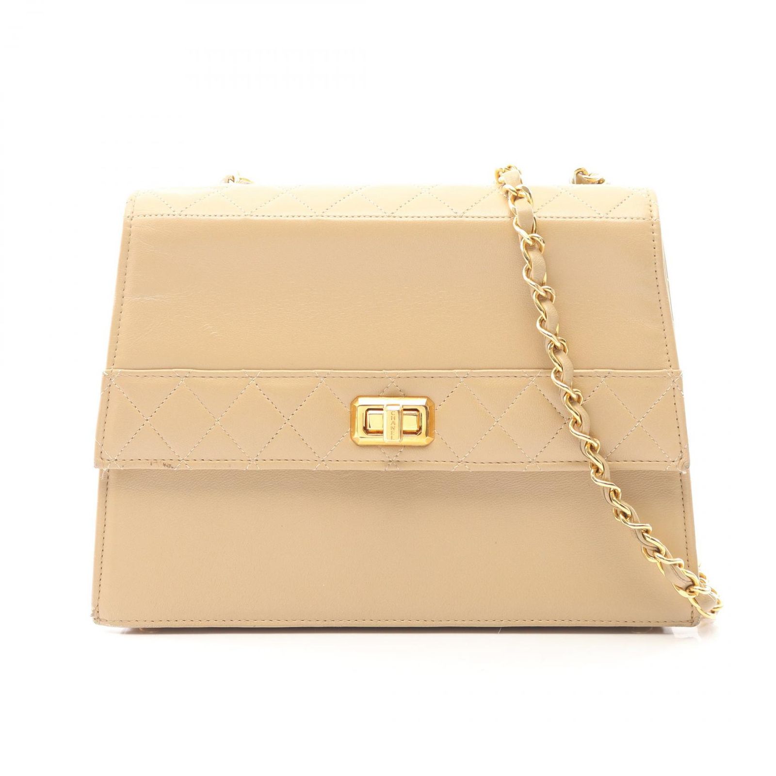 CHANEL シャネル マトラッセ ショルダーバッグ ヴィンテージ ベージュ シャネル CHANEL ショルダーバッグ マトラッセ ヴィンテージ ベージュ