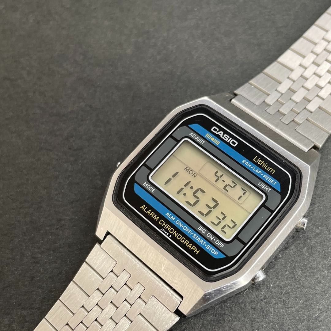 【444】CASIO A150（152）デジタル腕時計 CASIO A150（152） ALARM-CHRONOGRAPH アラーム・クロノグラフ カシオ