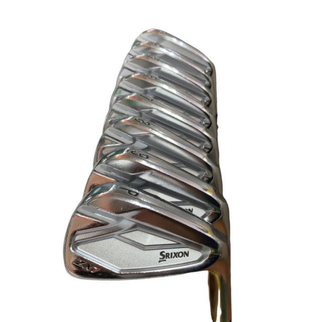 中古】 ダンロップ SRIXON ZX7 8S アイアンセット IR 純正特注シャフト