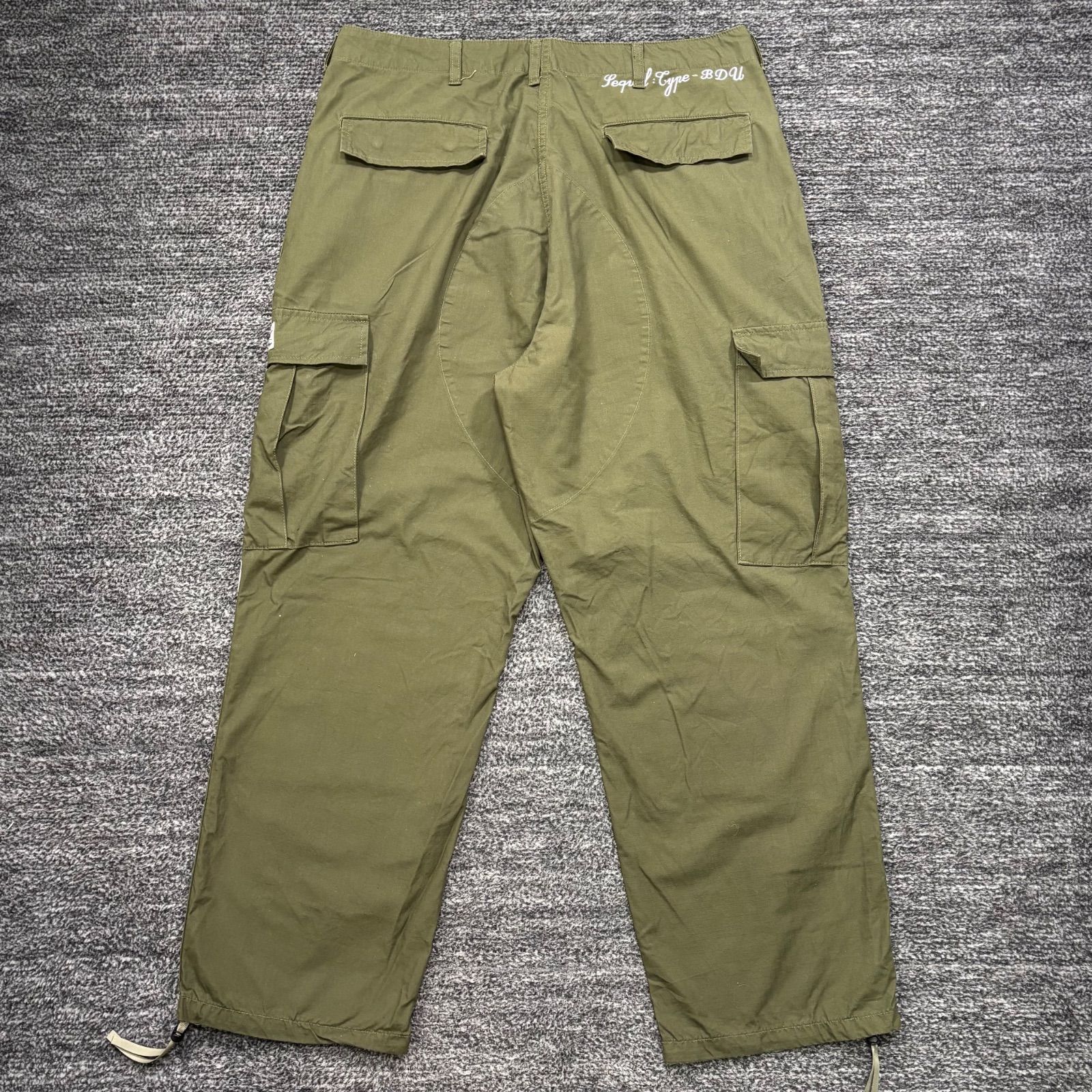未使用同様 SEQUEL BDU PANTS TYPE-BDU (SQ-25SS-PT-10) OLIVE XL