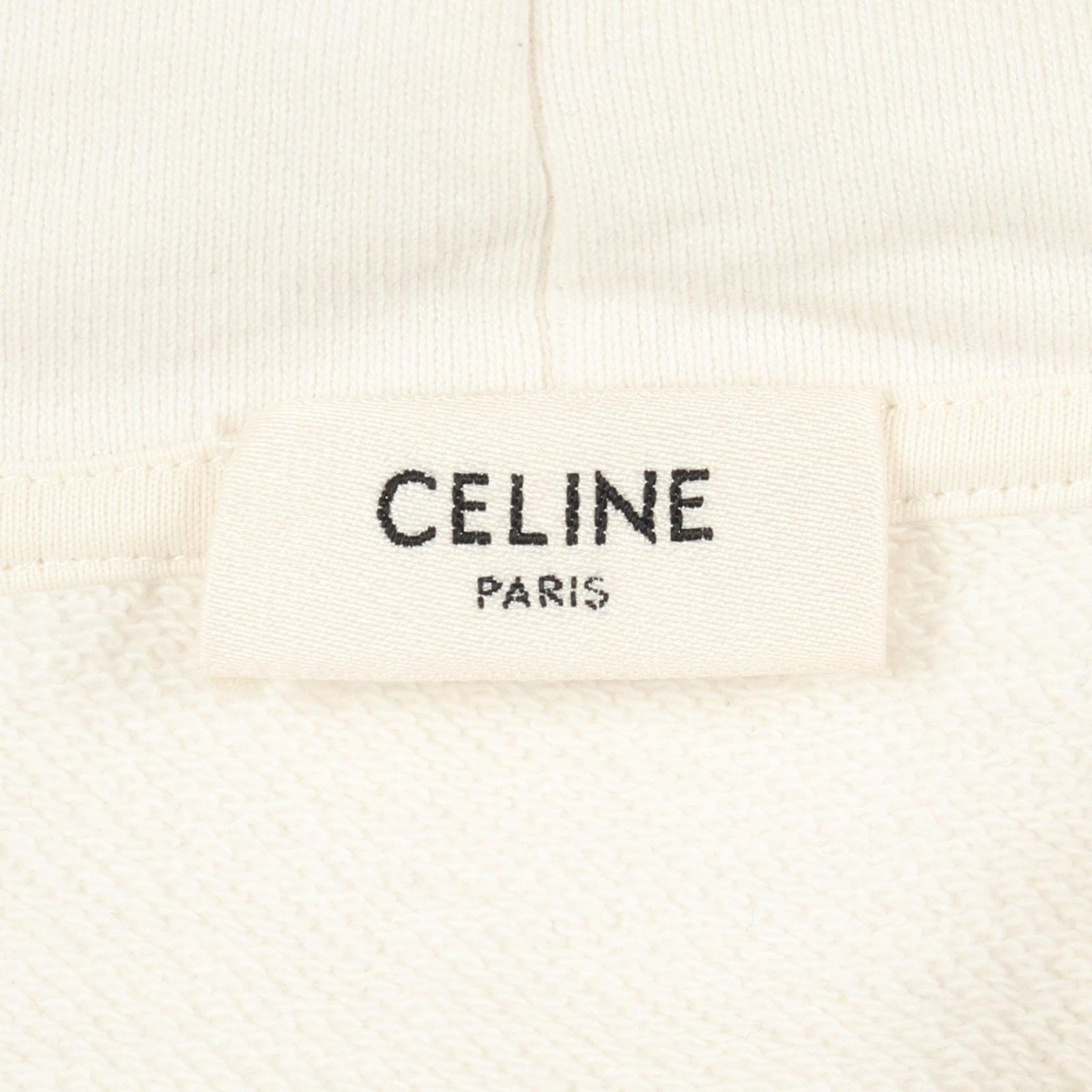 セリーヌ CELINE パーカー ロゴ ルーズ フーディ 2Y468670Q コットン 