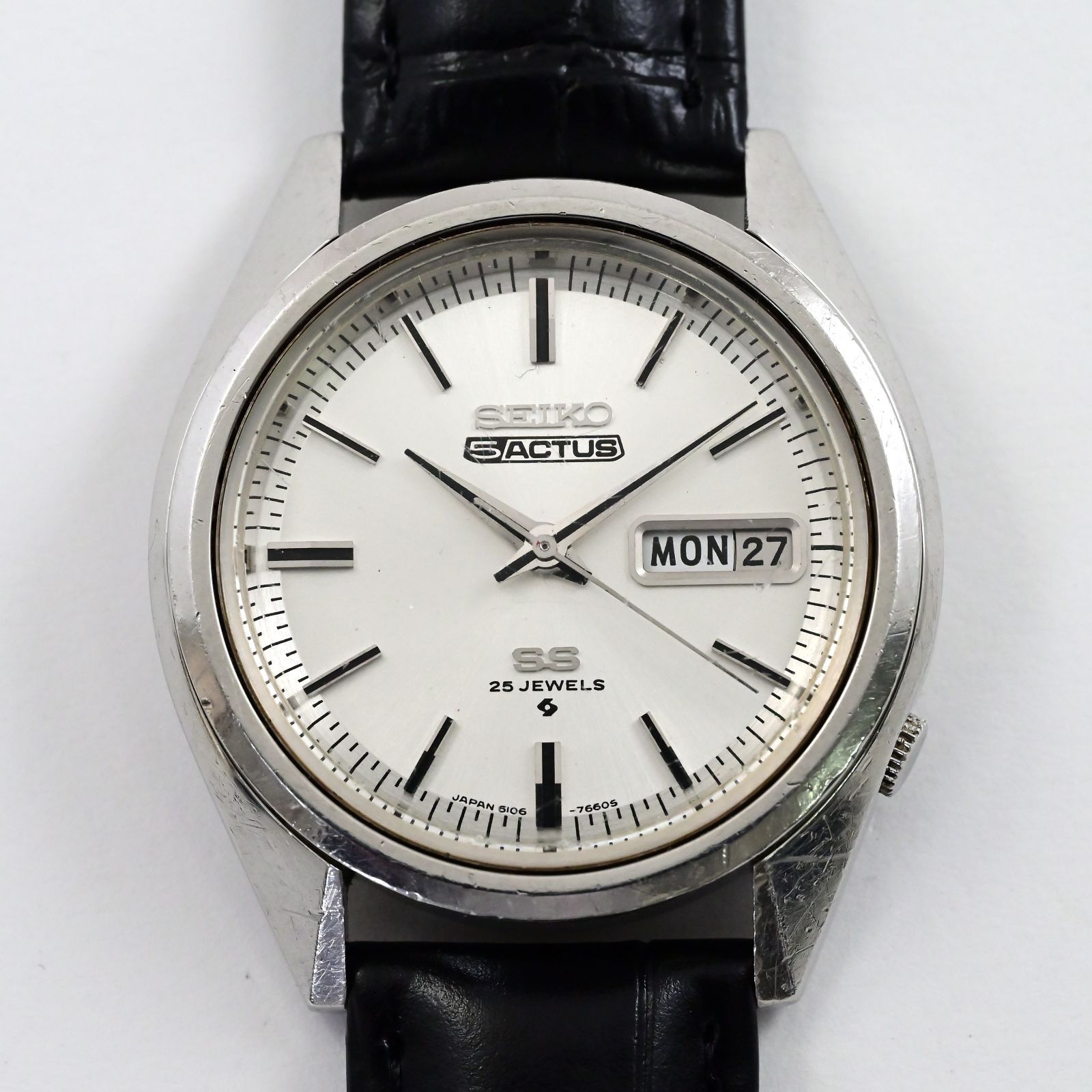 販売割引品 セイコー SEIKO 5 アクタス Actus SS 25 Jewels Automatic 