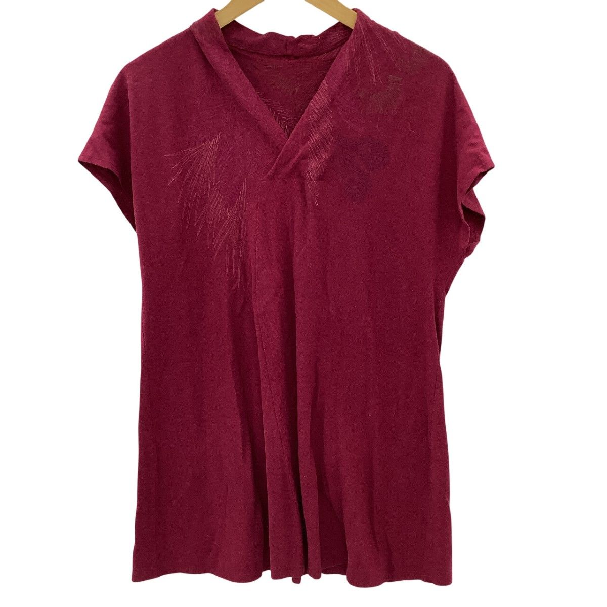 JURGEN LEHL ヨーガンレール レディース カットソー SIZE M レッド JURGEN LEHL ヨーガンレール レディース カットソー SIZE M レッド
