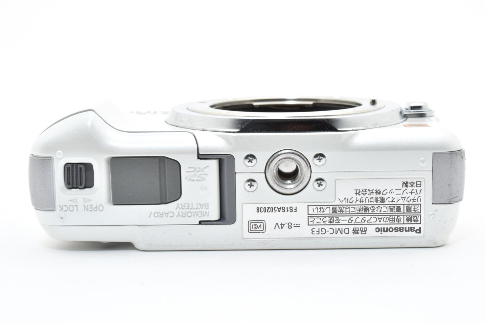 ☆美品☆ パナソニック PANASONIC DMC-GF3 ボディ シェルホワイト