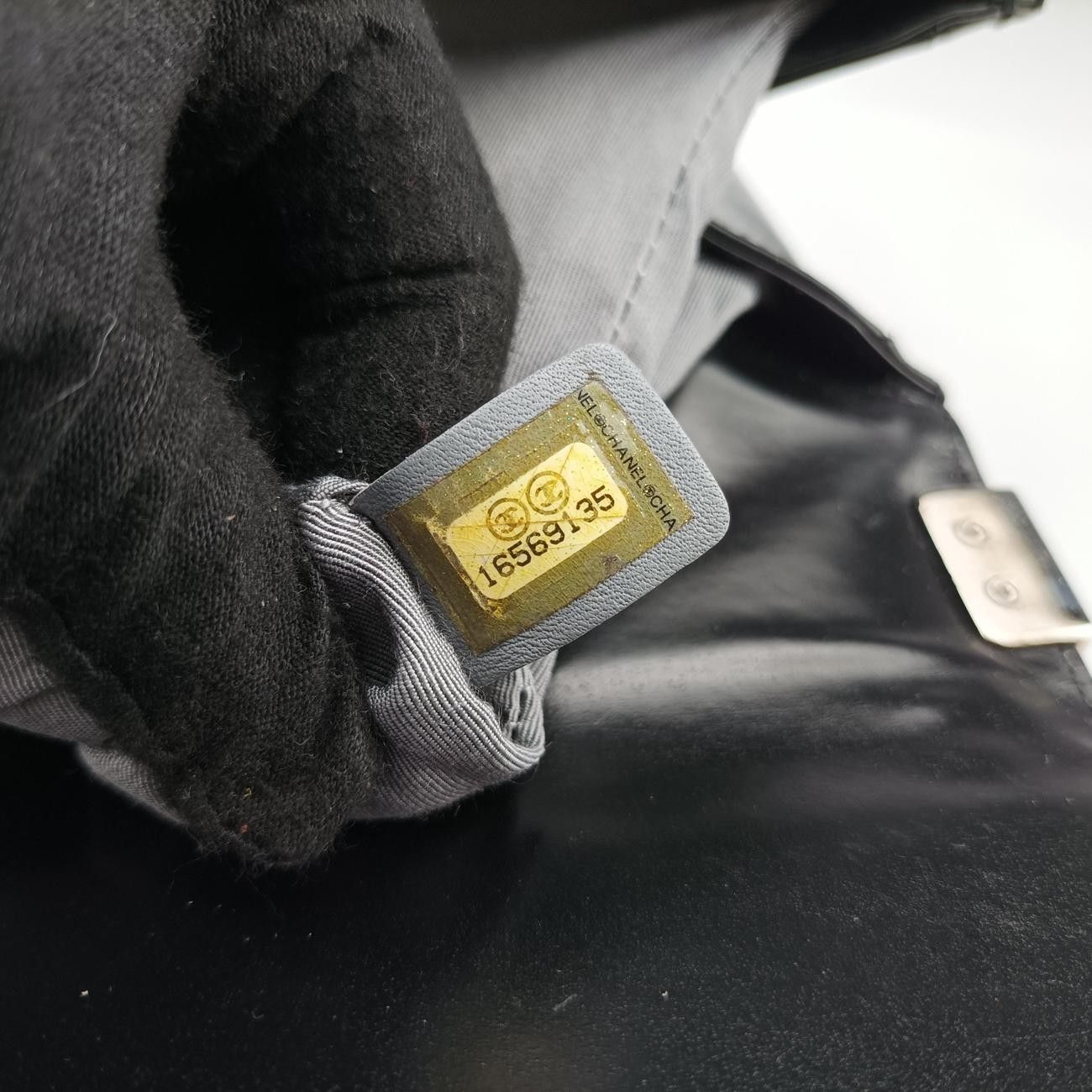 シャネルChanelボーイシャネル ブラック パテント A67021 16569135