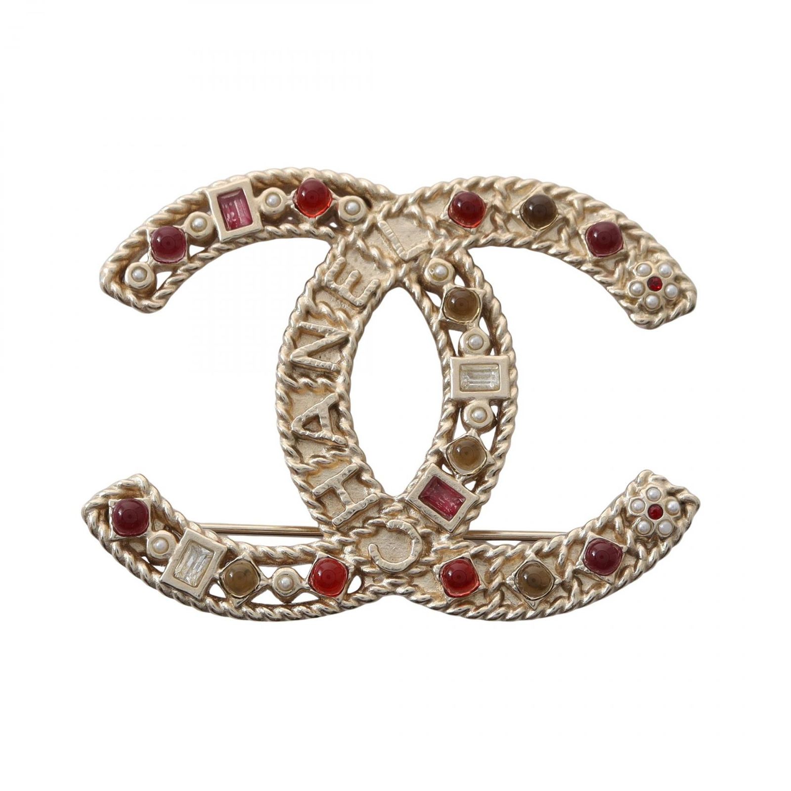 シャネル CHANEL ブローチ ココマーク ゴールド GP（ゴールドメッキ 