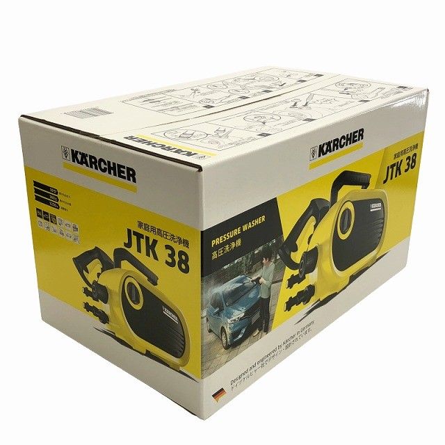 B707- KARCHER JTK38 家庭用高圧洗浄機　ジャンク 美品 動作良好 ケルヒャー 家庭用 高圧洗浄機 JTK38 - メルカリ