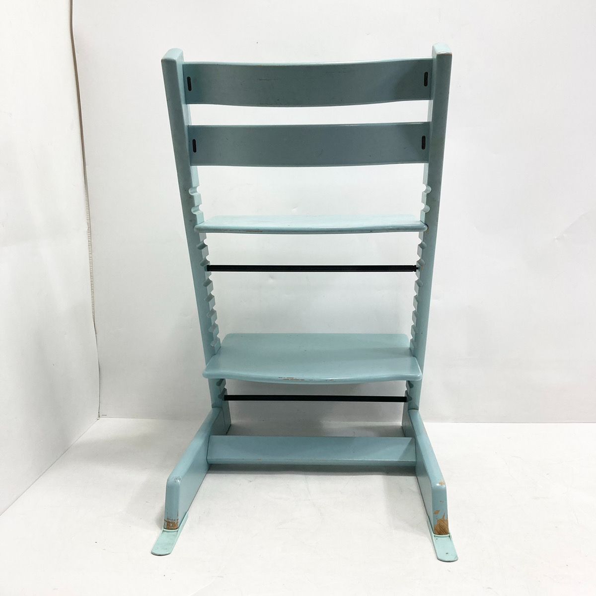 STOKKE Tripp Trapp ストッケ トリップトラップ 水色 - メルカリ