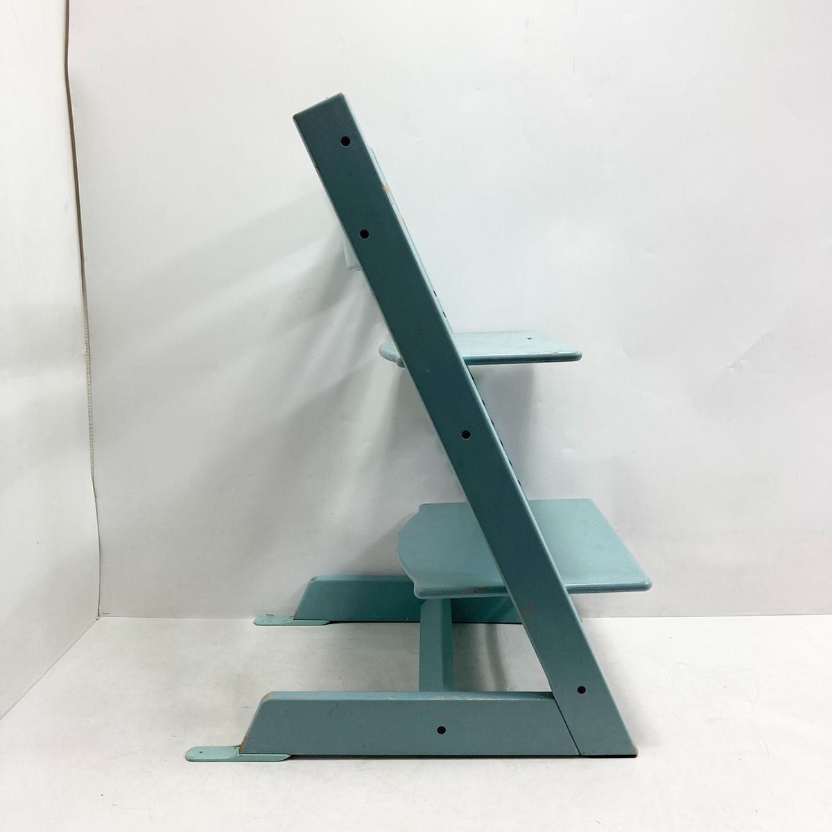 ご商談中 ストッケ  Stokke  トリップトラップ triptrapp 水色   フィヨルドブルー　中古　エキスパート藤沢辻堂 STOKKE ストッケ Tripp Trapp トリップ トラップ アクアブルー - 家具
