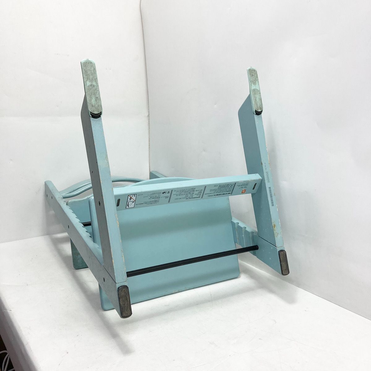 ご商談中 ストッケ  Stokke  トリップトラップ triptrapp 水色   フィヨルドブルー　中古　エキスパート藤沢辻堂 トリップトラップ 10%off 公式 ストッケ フィヨルドブルー ベビー