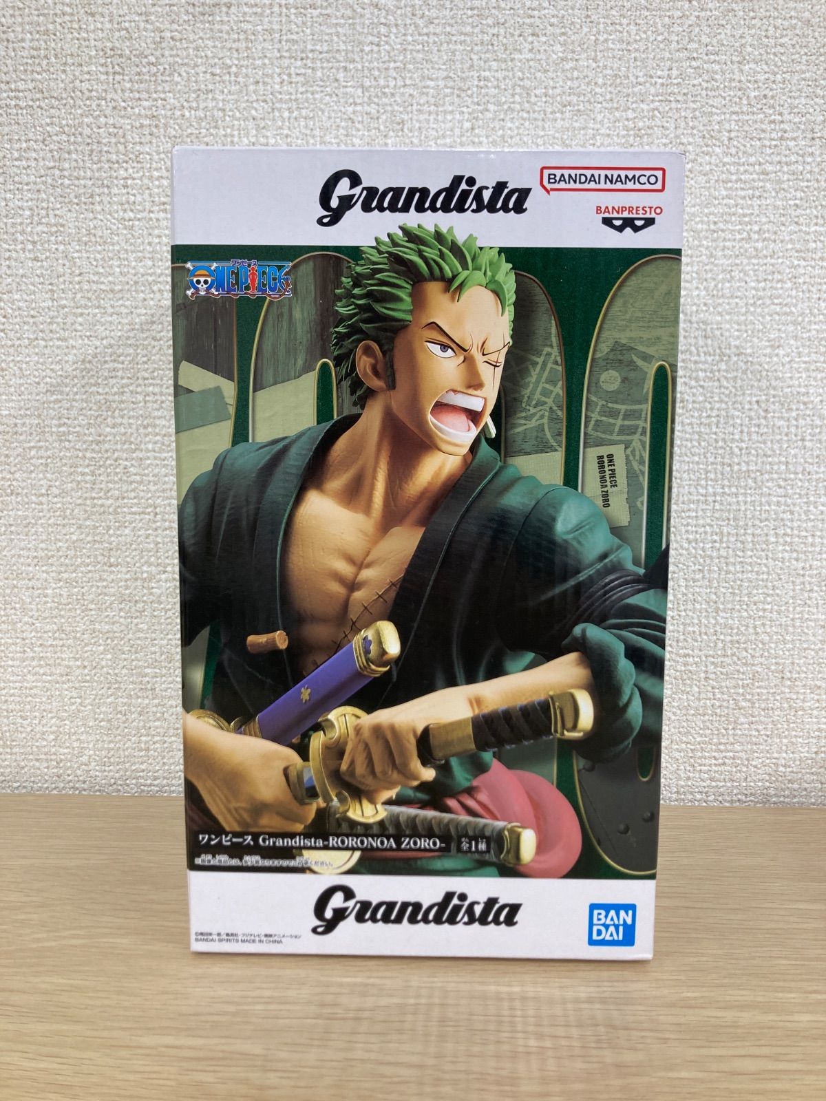 ! 3. One Piece: One Piece Grandista RORONOA ZORO Roronoa Zoro Bandai Bandai Figure [Hobby] [2]
