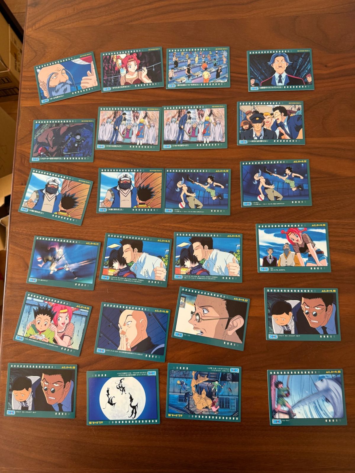 HUNTER×HUNTER カードダス マスターズ 117 116 115 114 113 112 112