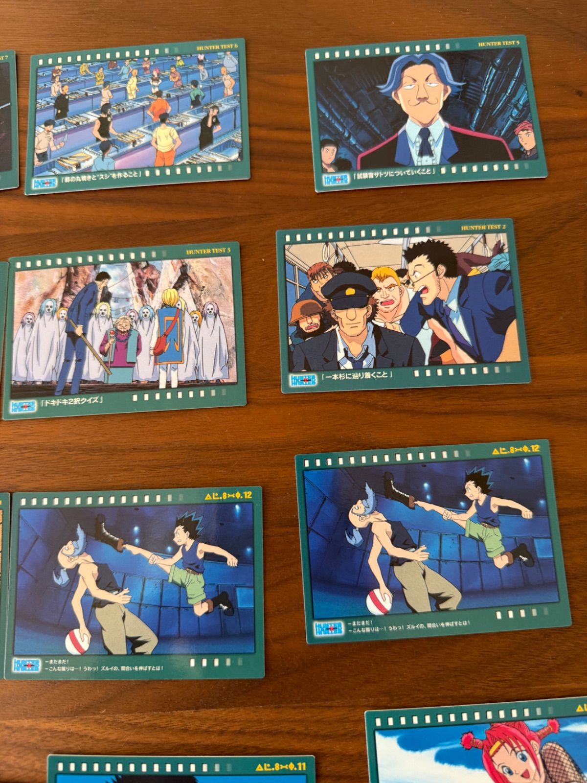HUNTER×HUNTER カードダス マスターズ 117 116 115 114 113 112 112