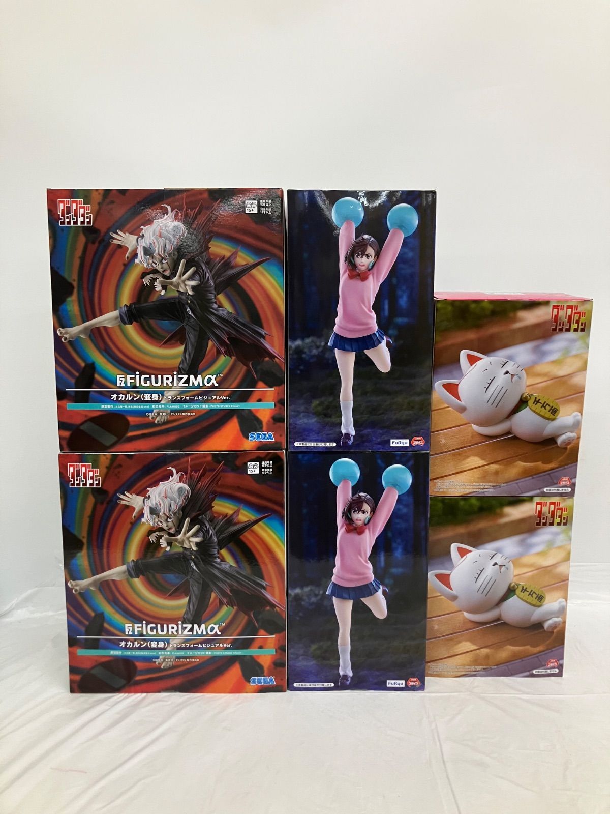 ダンダダンぬーどるストッパーターボババア&星のカービィ　計6体　未開封 ダンダダン ターボババア SOFVIMATES ぬーどるストッパー フィギュア
