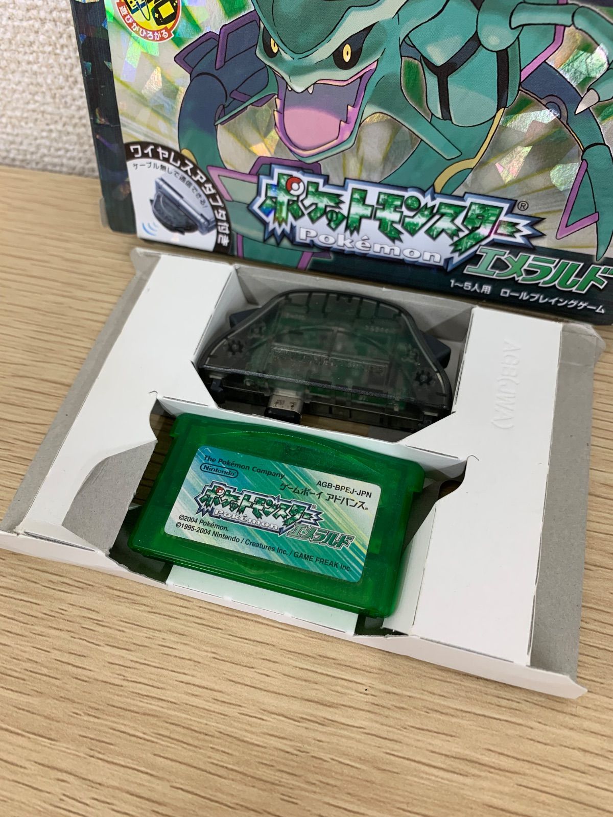 2【動作未確認】ポケットモンスター エメラルド (ワイヤレスアダプタ同