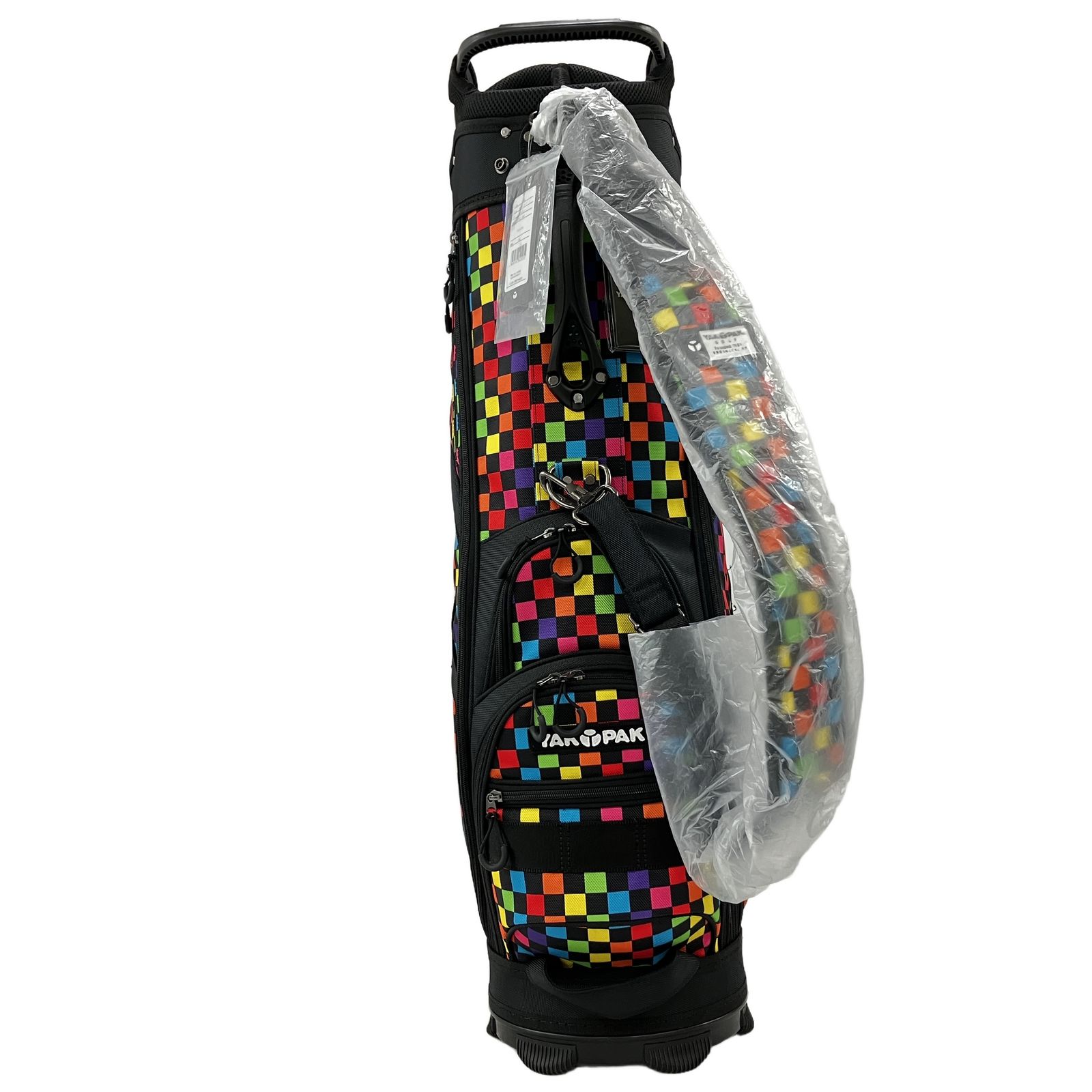 YAKPAK GOLF YAKPAK YP-002 マルチチェック キャディバッグ ゴルフ