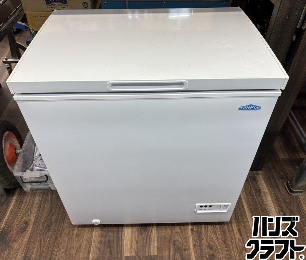 冷凍ストッカー 140L 冷凍庫 TENPOS ◆TBCF-140-RH ◆ テンポスバスターズ チェストタイプ 業務用 厨房機器 4月まで延長！搬入設置10％OFF】TBCF-576-RH【テンポスオリジナル
