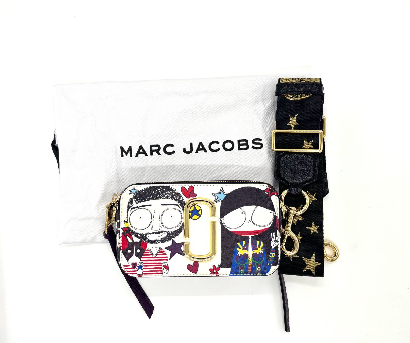 取り寄せ 未使用品 Marc Jacobs Anna Sui コラボショルダーバッグ 