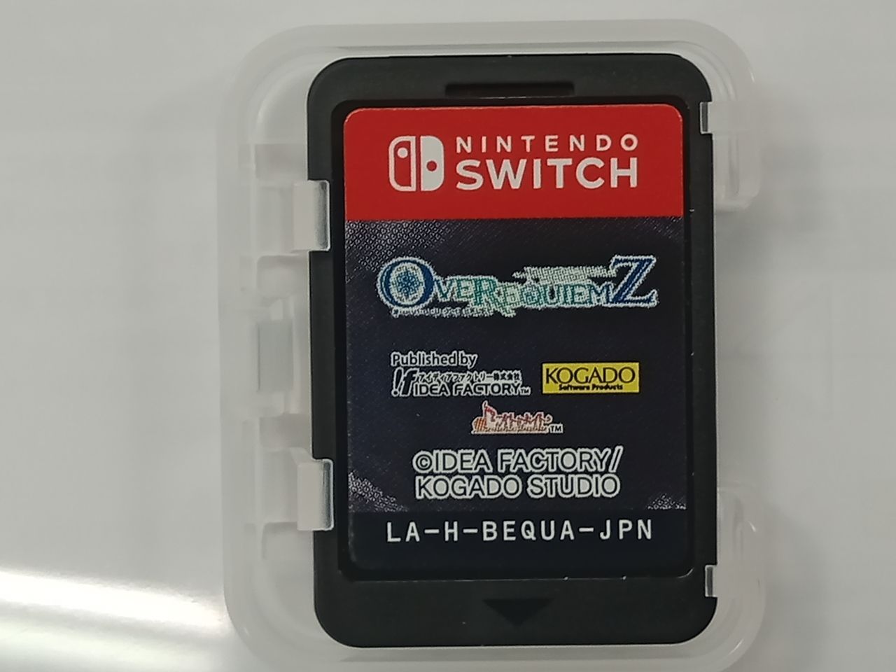 OVER REQUIEM Nintendo Switch 未開封 Nintendo Switch用ソフト OVER REQUIEMZ オーバーレクイエムズ 中古