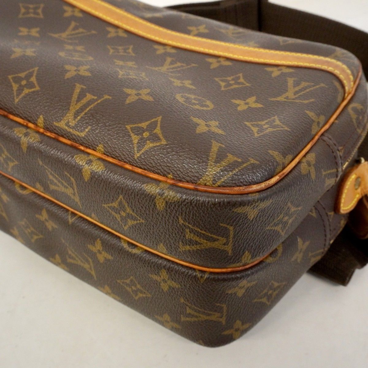 【6dc2372】ルイヴィトン ショルダーバッグ モノグラム リポーターPM M45254 ブラウン【中古】レディース LOUIS VUITTON（ルイ・ヴィトン） リポーターPM モノグラム ショルダー