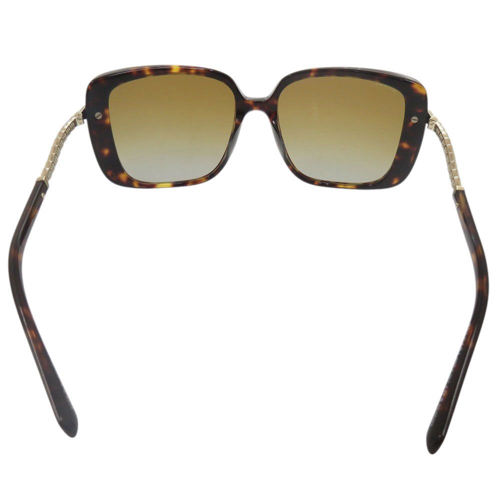 美品 ブルガリ セルペンティ 8237-B-F プラスチック メタル ラインストーン ブラウン サングラス 0287【中古】BVLGARI 美品 ブルガリ セルペンティ 8237-B-F プラスチック メタル ライン
