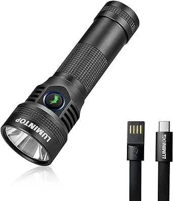 LUMINTOP 長距離照射強力LED懐中電灯 クイックチャージTYPE-Cサーチ LUMINTOP 長距離照射強力LED懐中電灯 クイックチャージTYPE-Cサーチ
