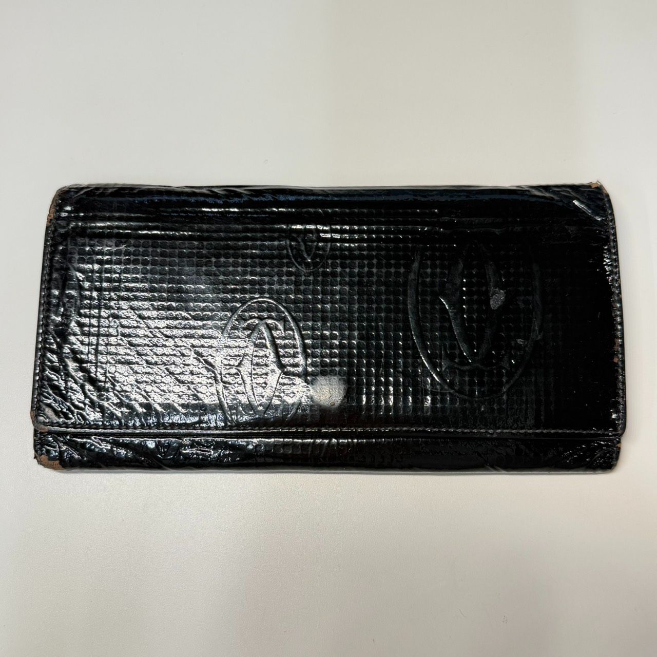WB204 Cartier カルティエ ハッピーバースデー エナメル 長財布 