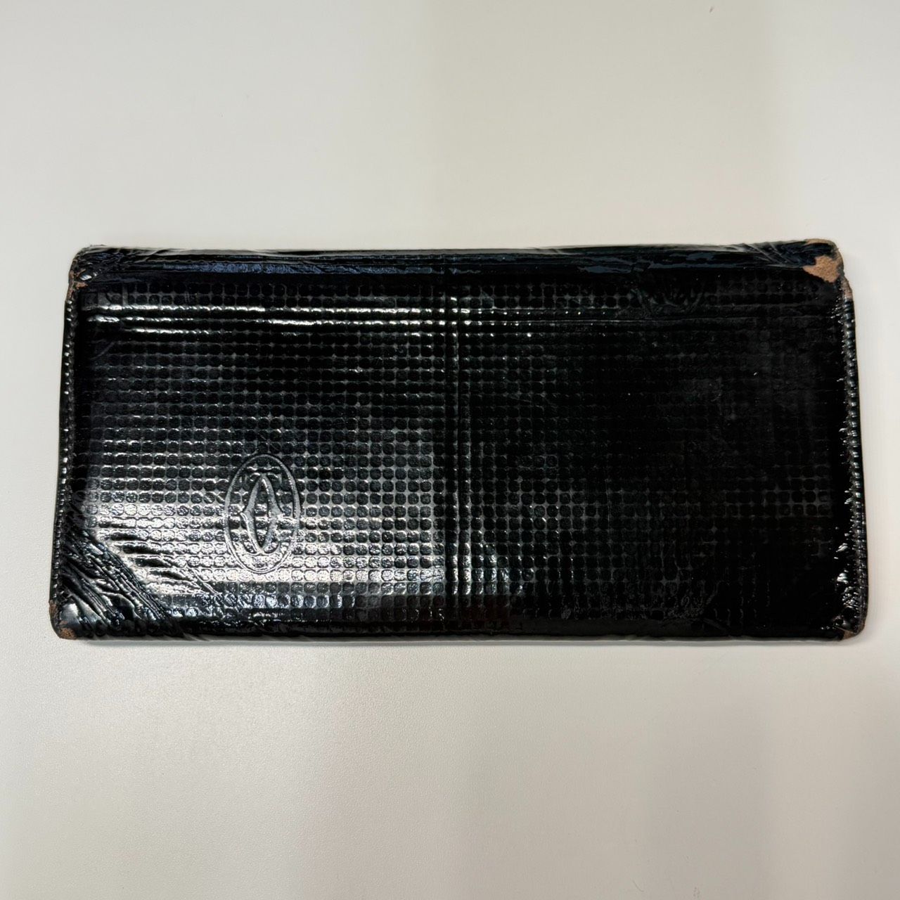 WB204 Cartier カルティエ ハッピーバースデー エナメル 長財布 