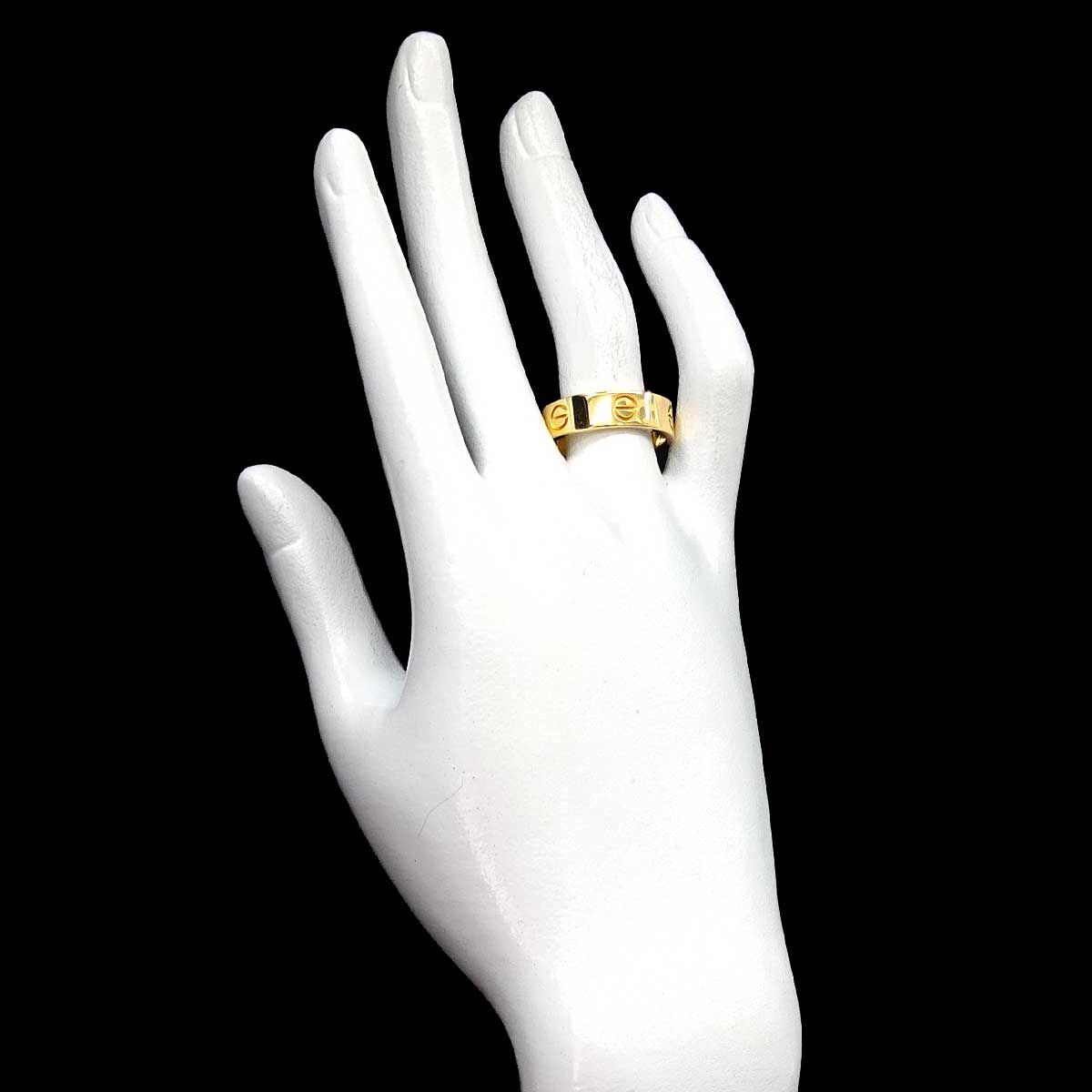 カルティエ Cartier ラブリング イエローゴールド YG #59 カルティエ Cartier ラブ #59 リング K18 YG イエローゴールド 750