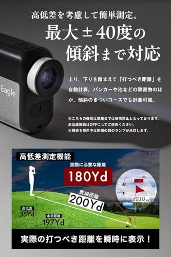 プロゴルファー 菅楓華プロ 推奨】【 三点間距離測定×高低差補正