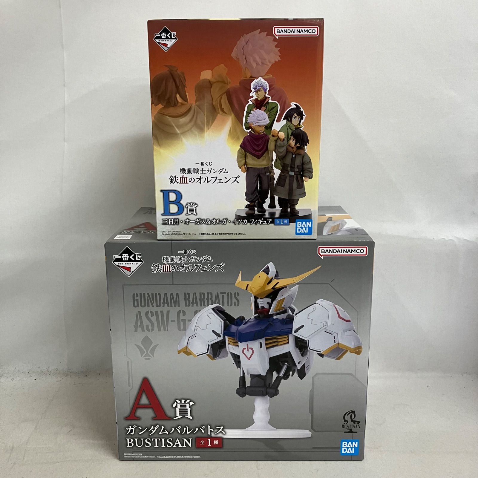 未開封 一番くじ 機動戦士ガンダム 鉄血のオルフェンズ A賞 B賞