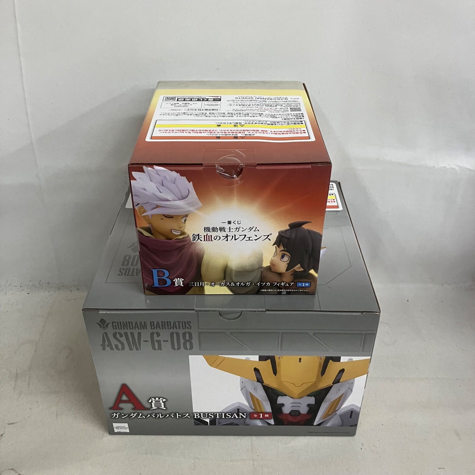 未開封 一番くじ 機動戦士ガンダム 鉄血のオルフェンズ A賞 B賞 
