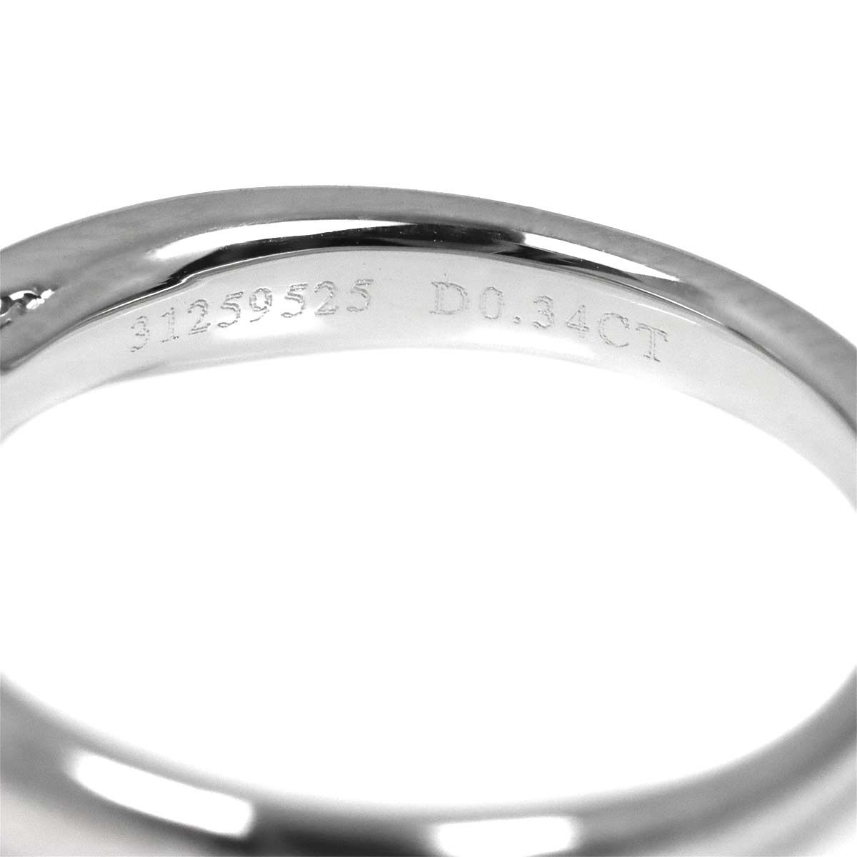 ティファニー TIFFANY&Co. ハーモニー 10.5号 リング ダイヤ 0.34ct Pt 