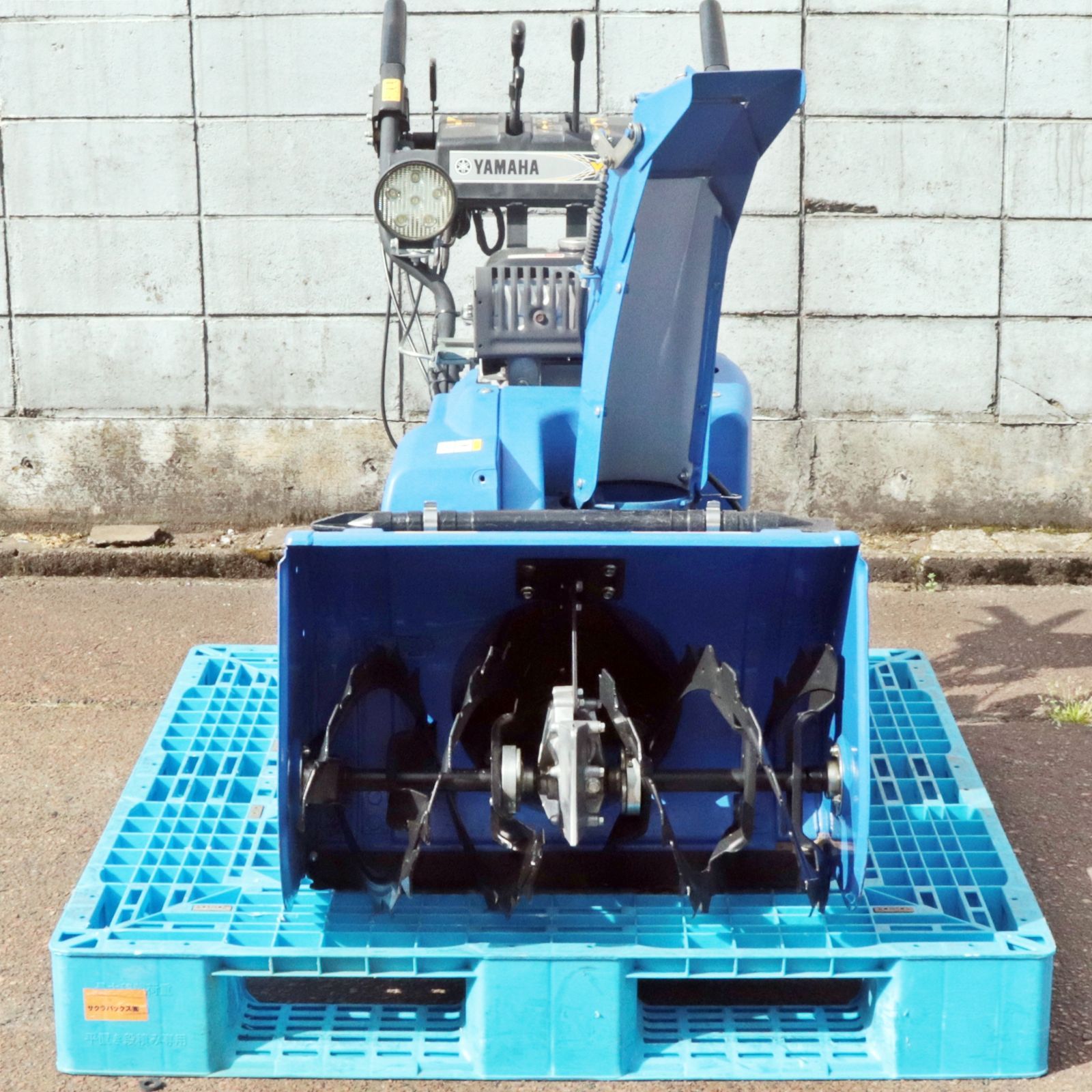 新潟発 ヤマハ 除雪機 YT660 中古 美品 4.8ps 615㎜ セルスタート