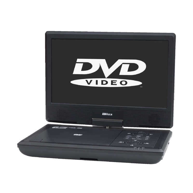 【新品未使用】【未開梱】WIZZ 10.1インチ ポータブルDVDプレーヤー WPD-S1001