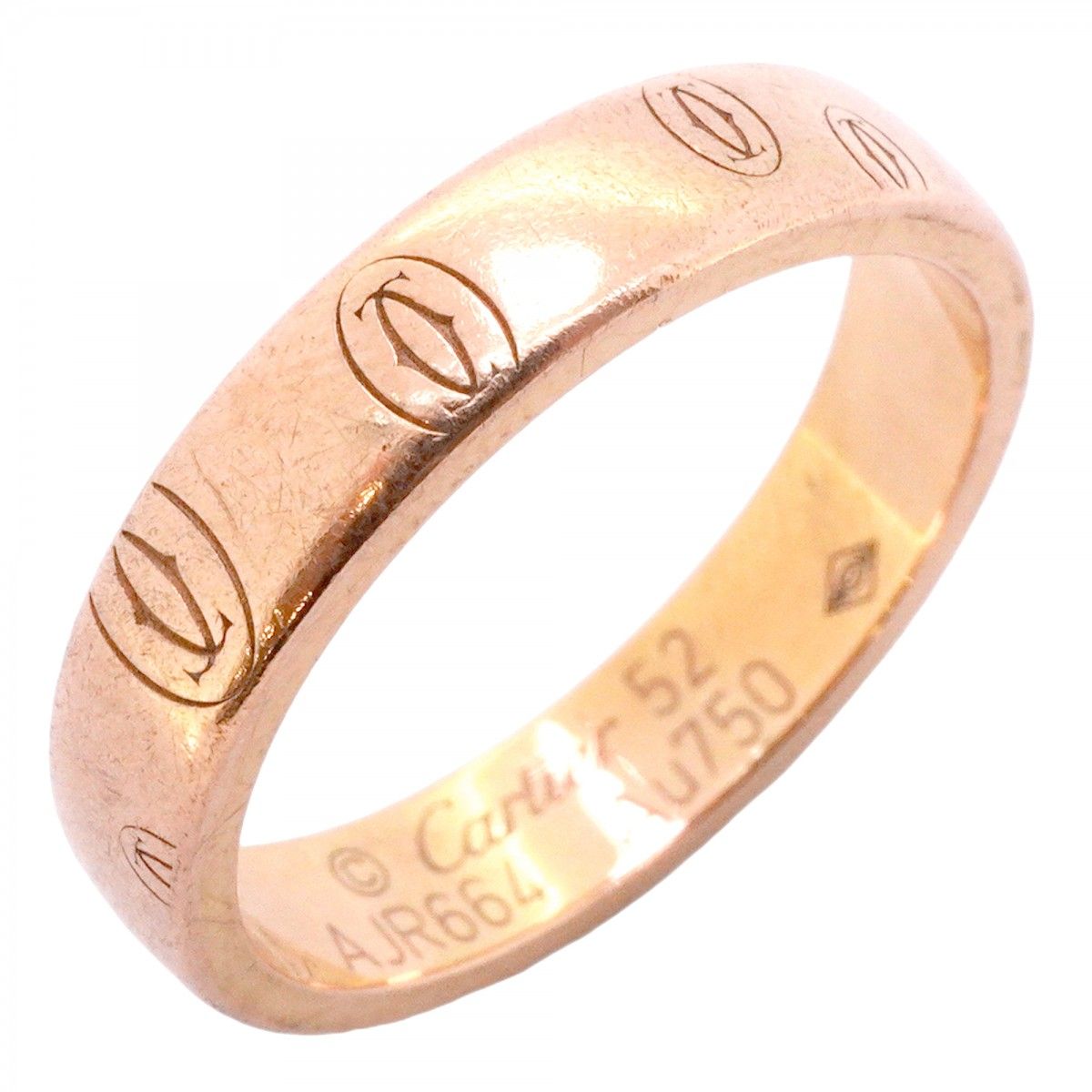 正規店品カルティエ　Cartier リング　ハッピーバースデー　ピンクゴールド 6jdb0527】カルティエ リング ハッピーバースデー K18PG ピンク