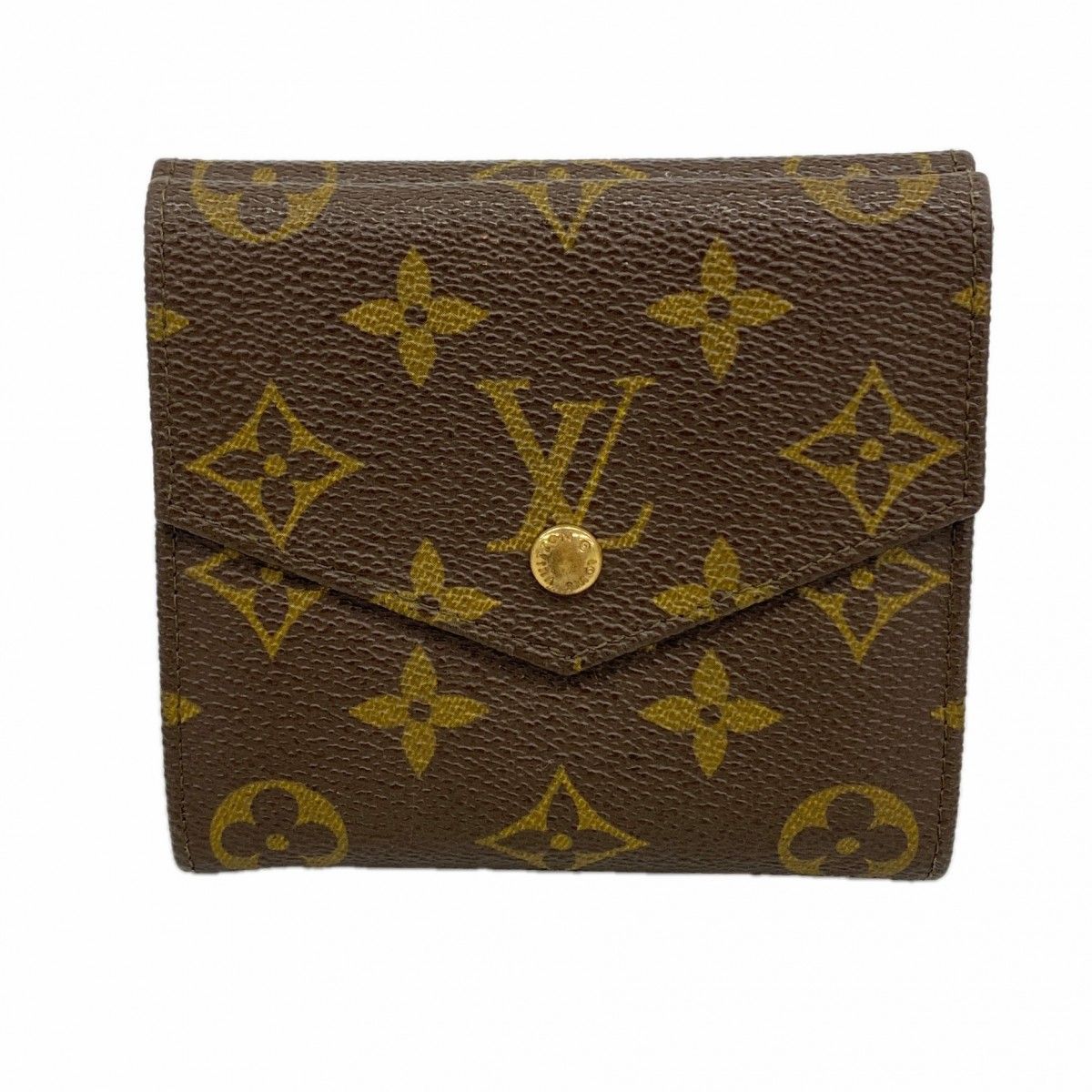 ルイヴィトン モノグラム 3つ折り財布 ポルトモネビエカルトクレディ 正規品 ルイ・ヴィトン(LOUIS VUITTON)ルイ・ヴィトン ポルト モネ ビエ
