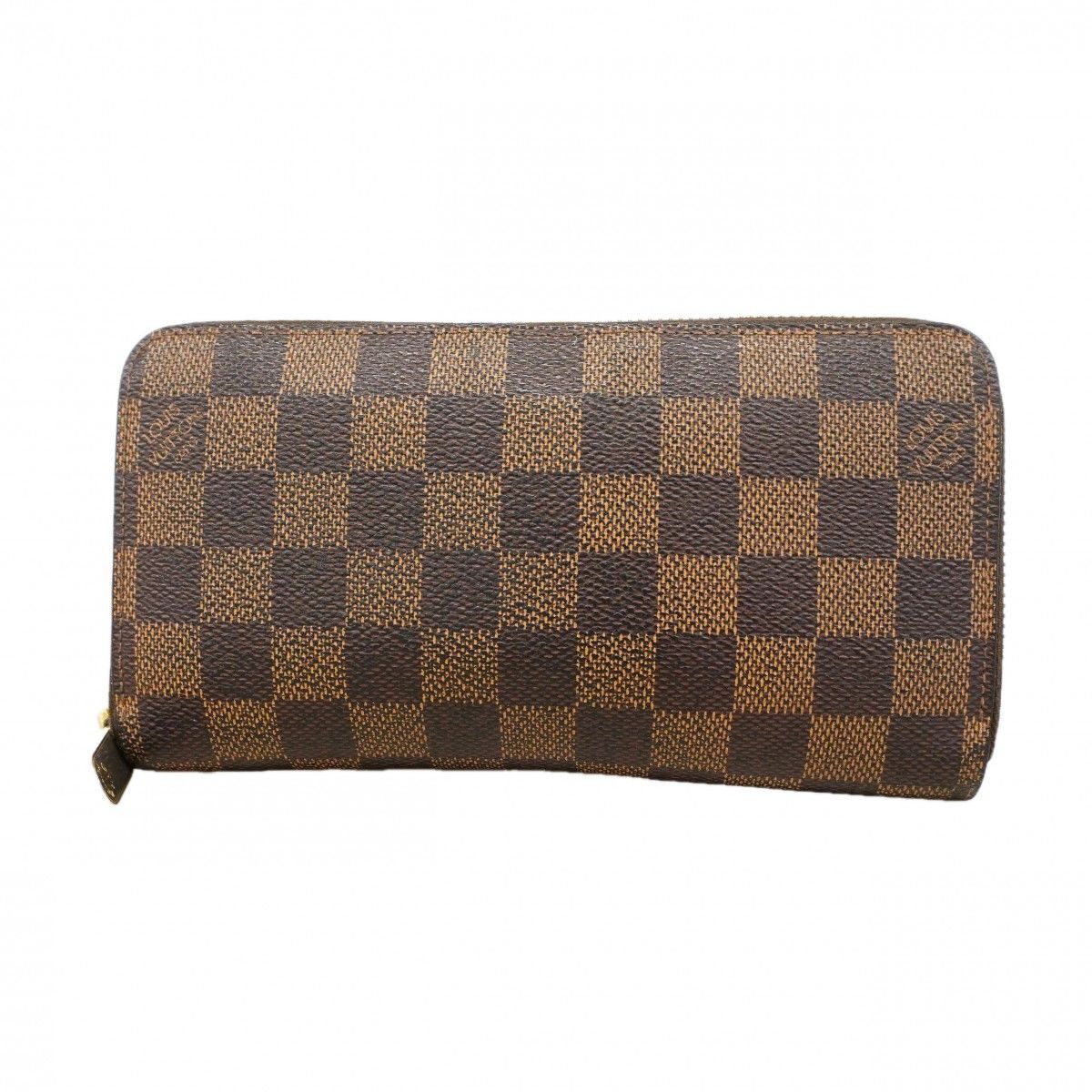 ルイヴィトン N60015 長財布 エベヌ  LOUIS VUITTON ジッピーウォレット ダミエ ルイヴィトン N60015 ジッピーウォレット ダミエ エベヌ 長財布 5