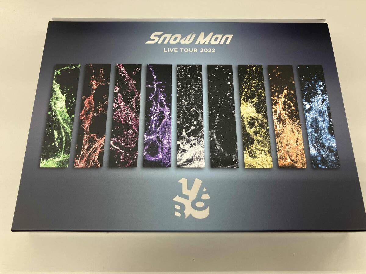 ミュージック Man LIVETOUR 2022 LABO BD Snow Man LIVE TOUR 2022 Labo. Blu-ray3枚組 初回盤