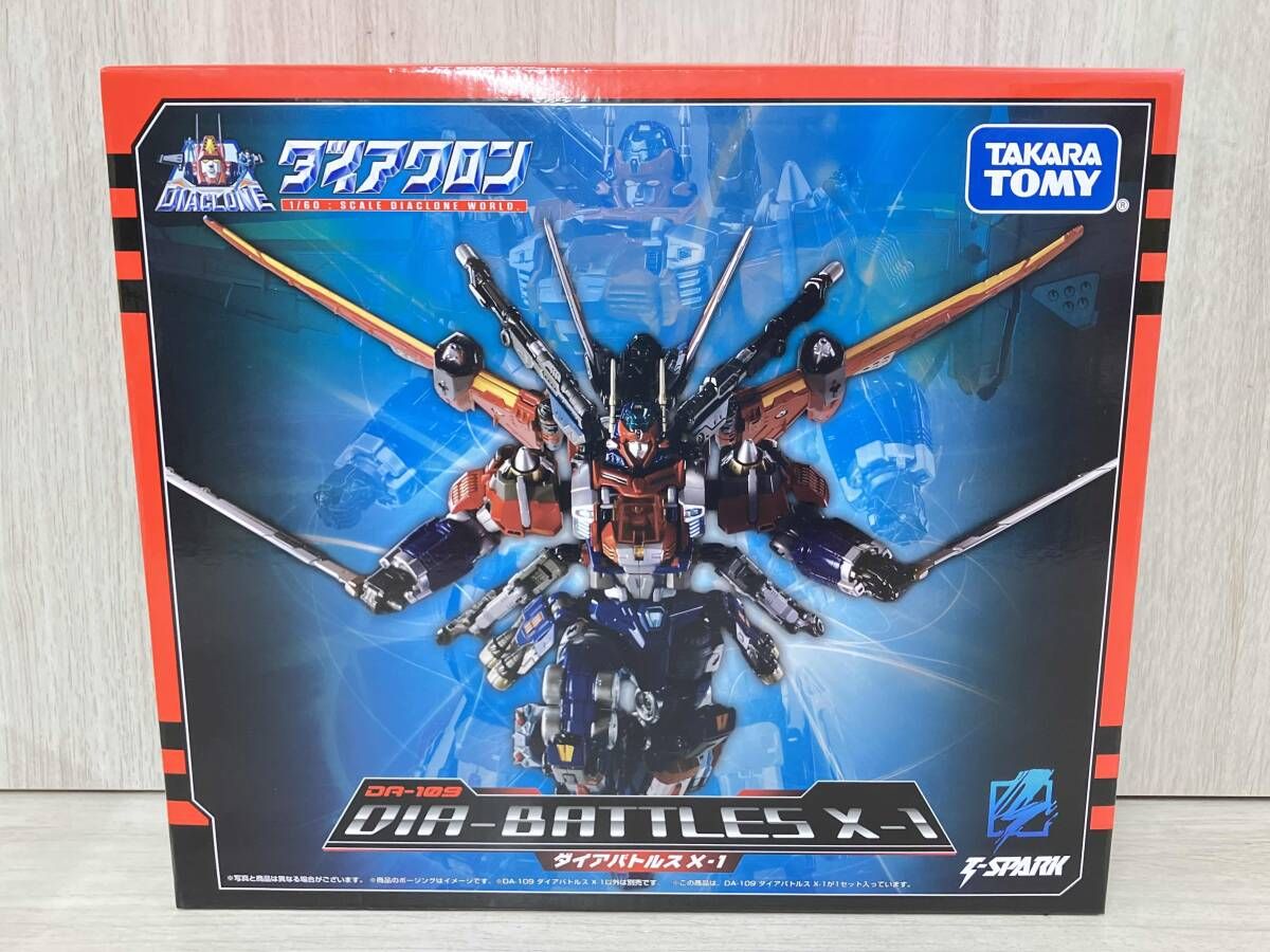 T-SPARK ダイアクロン DA-109 ダイアバトルス X-1 新品未開封 Amazon | T-SPARK ダイアクロン DA-109 ダイアバトルス X-1 可動