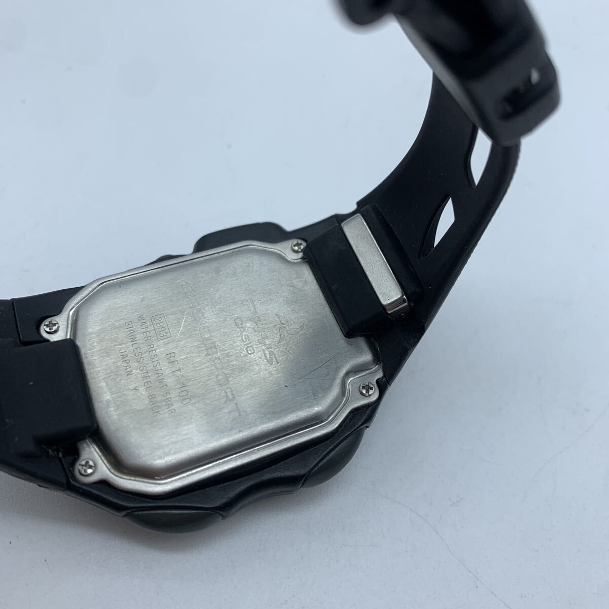 中古品 CASIO SPORT RFT-100 メンズ クォーツ 腕時計 デジタル カシオスポーツ PHYS TIMERS11 サッカー レフェリーウォッチ 札幌市 白石店 CASIO PHYS RFT-100 デジタル腕時計 バイブ機能 - メルカリ